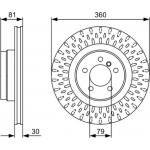 Bosch Δισκόπλακα - 0 986 479 557