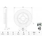 Bosch Δισκόπλακα - 0 986 479 566