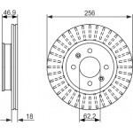 Bosch Δισκόπλακα - 0 986 479 577