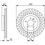 Bosch Δισκόπλακα - 0 986 479 578