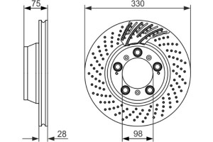 Bosch Δισκόπλακα - 0 986 479 581
