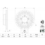 Bosch Δισκόπλακα - 0 986 479 582