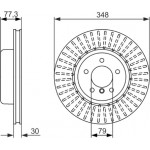 Bosch Δισκόπλακα - 0 986 479 584