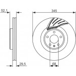 Bosch Δισκόπλακα - 0 986 479 590