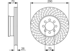 Bosch Δισκόπλακα - 0 986 479 602
