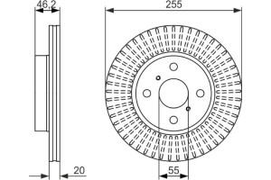 Bosch Δισκόπλακα - 0 986 479 616