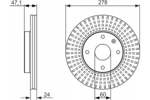 Bosch Δισκόπλακα - 0 986 479 649