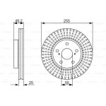 Bosch Δισκόπλακα - 0 986 479 663