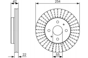Bosch Δισκόπλακα - 0 986 479 685