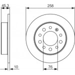 Bosch Δισκόπλακα - 0 986 479 697