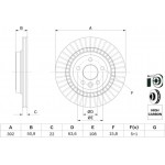 Bosch Δισκόπλακα - 0 986 479 713