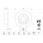 Bosch Δισκόπλακα - 0 986 479 717