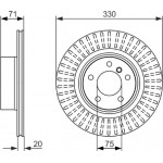 Bosch Δισκόπλακα - 0 986 479 727