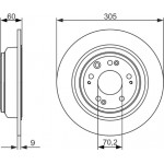 Bosch Δισκόπλακα - 0 986 479 740