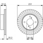 Bosch Δισκόπλακα - 0 986 479 778