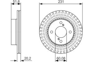 Bosch Δισκόπλακα - 0 986 479 778