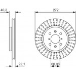 Bosch Δισκόπλακα - 0 986 479 789