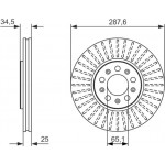 Bosch Δισκόπλακα - 0 986 479 914