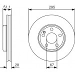 Bosch Δισκόπλακα - 0 986 479 A01