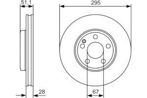Bosch Δισκόπλακα - 0 986 479 A01