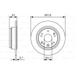 Bosch Δισκόπλακα - 0 986 479 A91