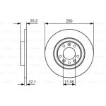 Bosch Δισκόπλακα - 0 986 479 C25