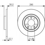 Bosch Δισκόπλακα - 0 986 479 C25