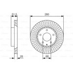 Bosch Δισκόπλακα - 0 986 479 C36