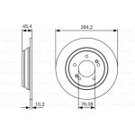 Bosch Δισκόπλακα - 0 986 479 C39