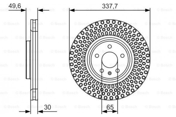 Bosch Δισκόπλακα - 0 986 479 C90