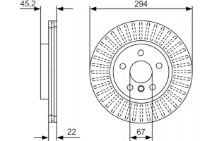 Bosch Δισκόπλακα - 0 986 479 C91