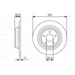 Bosch Δισκόπλακα - 0 986 479 D37