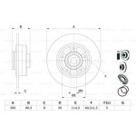 Bosch Δισκόπλακα - 0 986 479 E78
