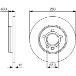 Bosch Δισκόπλακα - 0 986 479 R91