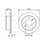 Bosch Δισκόπλακα - 0 986 479 S21
