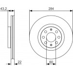 Bosch Δισκόπλακα - 0 986 479 S91
