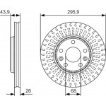 Bosch Δισκόπλακα - 0 986 479 S93