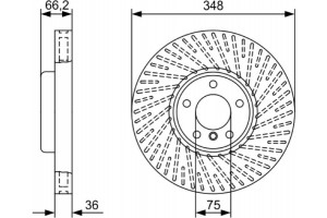 Bosch Δισκόπλακα - 0 986 479 W20
