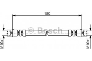 Bosch Ελαστικός Σωλήνας Φρένων - 1 987 476 018