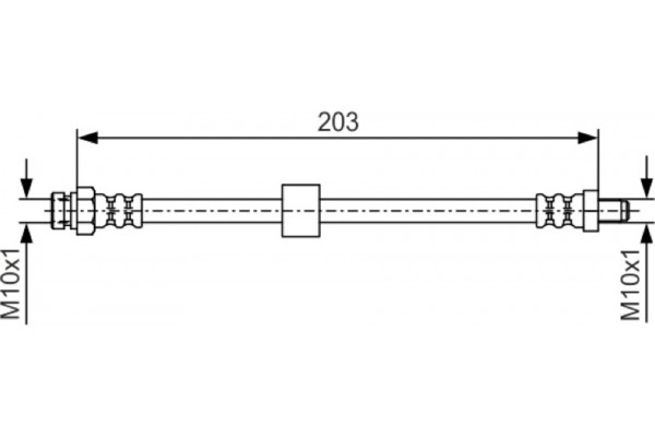Bosch Ελαστικός Σωλήνας Φρένων - 1 987 476 035