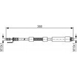 Bosch Ελαστικός Σωλήνας Φρένων - 1 987 476 059