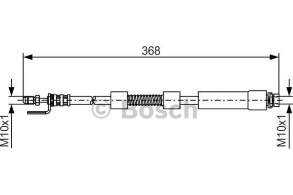 Bosch Ελαστικός Σωλήνας Φρένων - 1 987 476 059