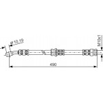 Bosch Ελαστικός Σωλήνας Φρένων - 1 987 476 076 Bosch Ελαστικός Σωλήνας Φρένων - 1 987 476 076