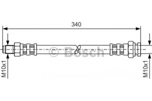 Bosch Ελαστικός Σωλήνας Φρένων - 1 987 476 121