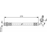 Bosch Ελαστικός Σωλήνας Φρένων - 1 987 476 127