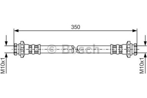 Bosch Ελαστικός Σωλήνας Φρένων - 1 987 476 134