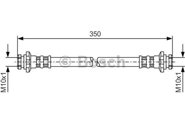 Bosch Ελαστικός Σωλήνας Φρένων - 1 987 476 134