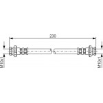 Bosch Ελαστικός Σωλήνας Φρένων - 1 987 476 137