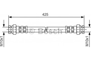 Bosch Ελαστικός Σωλήνας Φρένων - 1 987 476 169