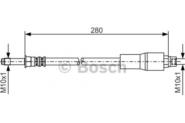 Bosch Ελαστικός Σωλήνας Φρένων - 1 987 476 173